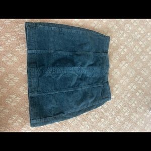 Stretchy dark blue skirt. Size small